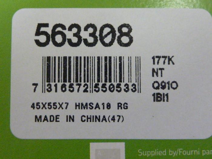 SKF Oil Seal 563308 #63253