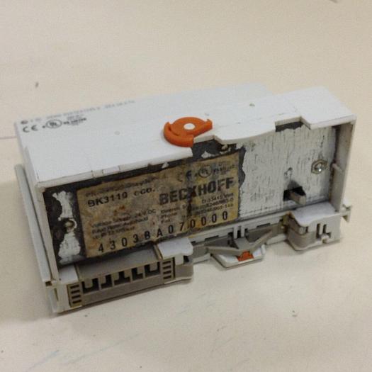 Used BECKHOFF Profibus Coupler BK3110 #87173