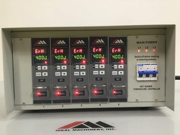 Used METAL FABRICATOR 5 Zone Hot Runner HRTC-05S/L-A1 USED