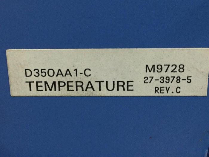 Used JOHNSON CONTROLS Temperature Display D350AA1-C #103373