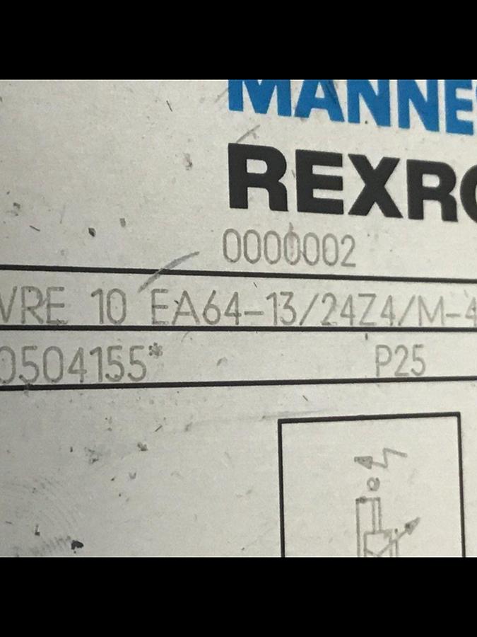Used MANNESMANN REXROTH Valve 4WRE10EA641324Z4M468 #129642