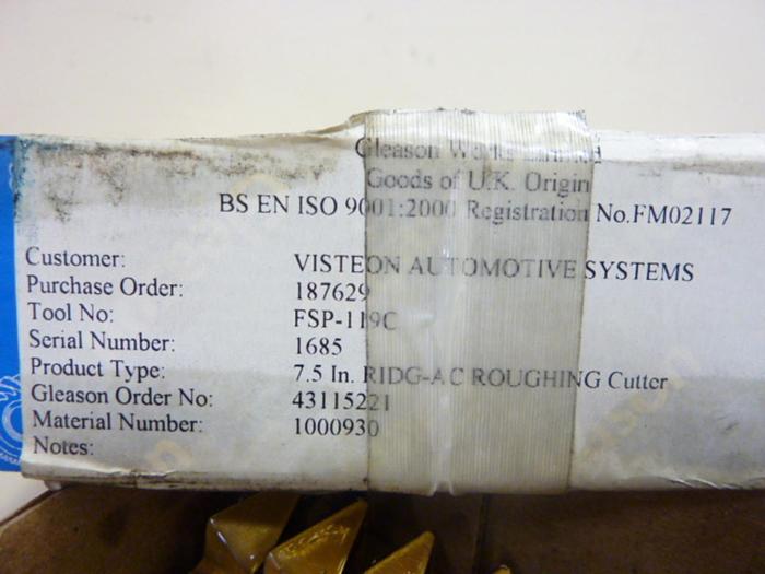 GLEASON Cutters FSP-119C #45304