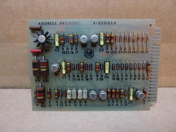 Used ALLEN BRADLEY Address Decoder Board X-233163A #27158