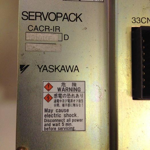 Used YASKAWA ELECTRIC Servo Pack CARC-IR101010FD Used