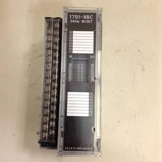 Used ALLEN BRADLEY I/O Module 1791-8BC SER B #78678