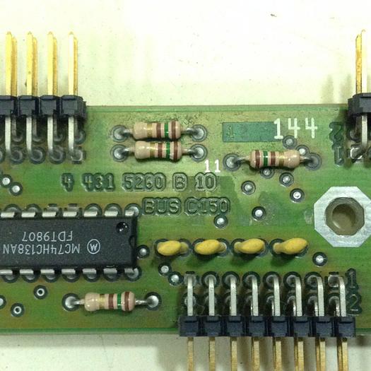 Used SAIA Circuit Board BUS C-150 #81324
