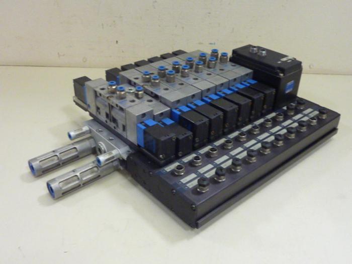 Used FESTO Control Block / Valve Terminal IFB8-02 #61261