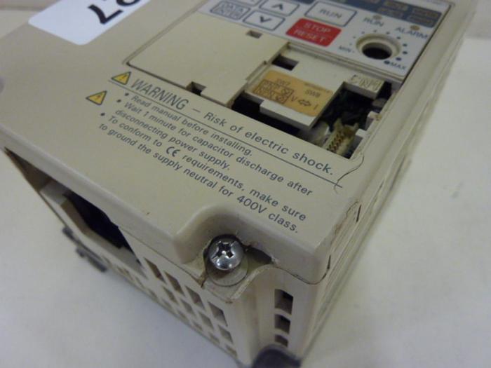 Used YASKAWA Drive CIMR-J7AM40P4 #56527