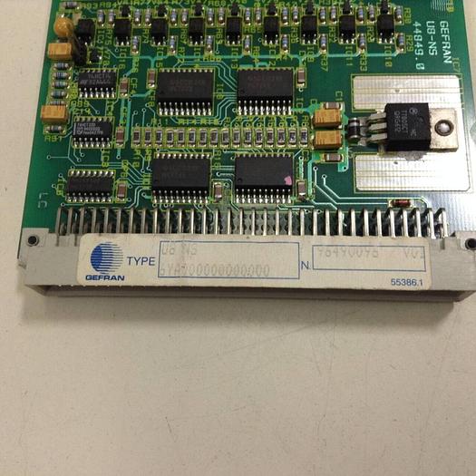 Used GEFRAN Circuit Board U8-NS #82251