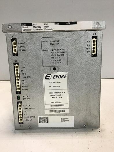 Used ABB Power Supply DSQC 374 3HAC3462-1 Used