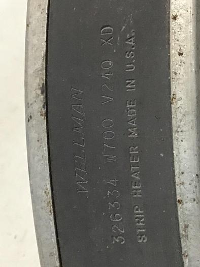 Used WELLMAN 700 Watt Heater Band 326334 700W #125856