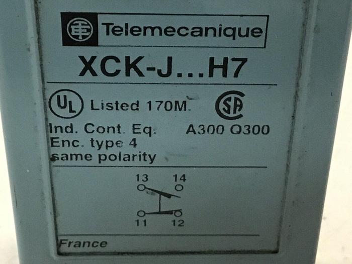 Used TELEMECANIQUE Limit Switch XCK-J-H7 #121856