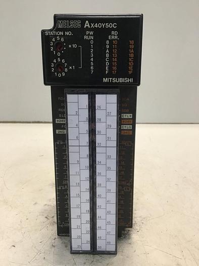 Used MITSUBISHI I/O Module AX40Y50C USED