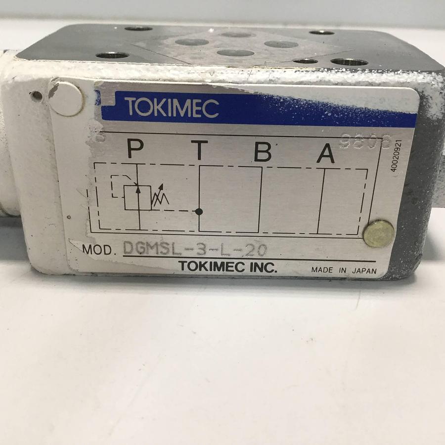 Used TOKIMEC Directional Solenoid Valve DGMSL-3-L-20 USED