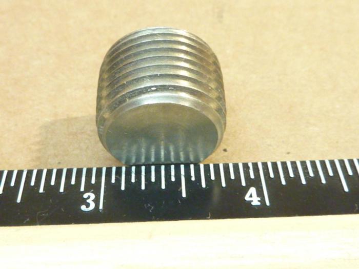 Used PRESSURE CONNECTIONS CORP. Hex Socket SS-5409-08 #40766 DNL SCRAPPED