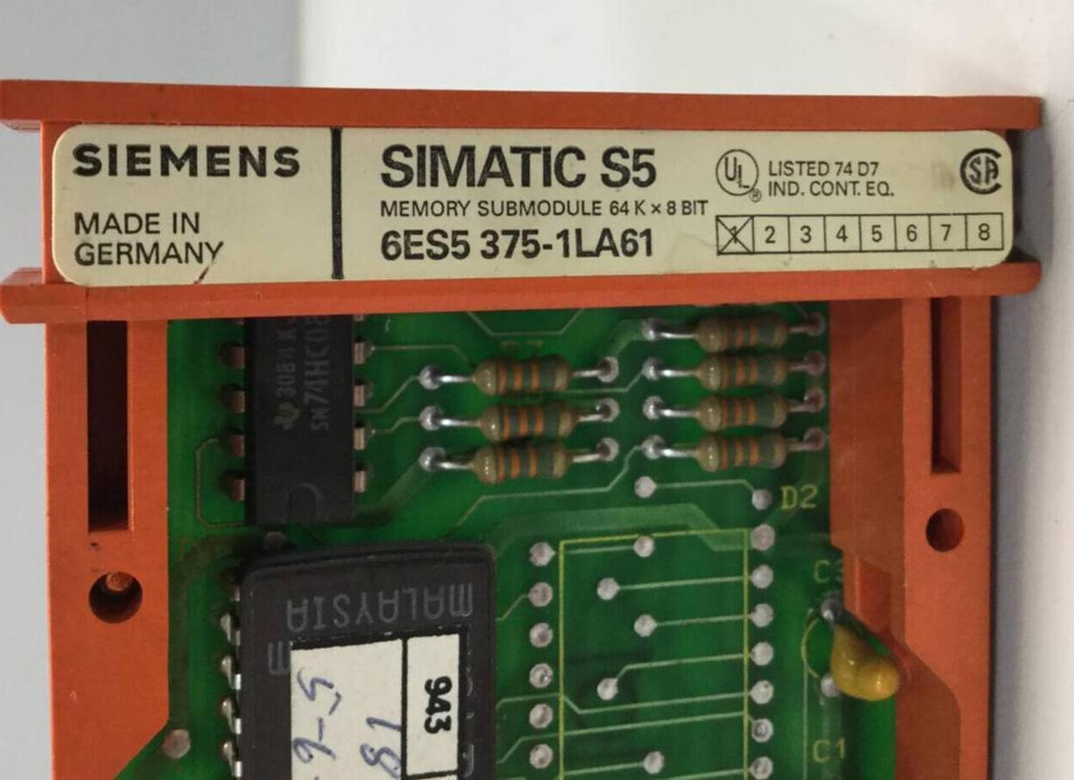 Used SIEMENS Memory Submodule 6ES5 375-LA61 USED