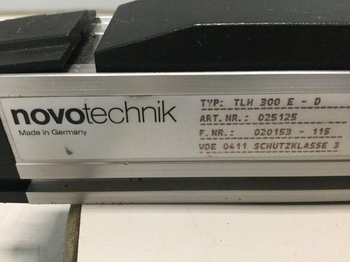 Used NOVOTECHNIK Transducer TLH300E-D #104690