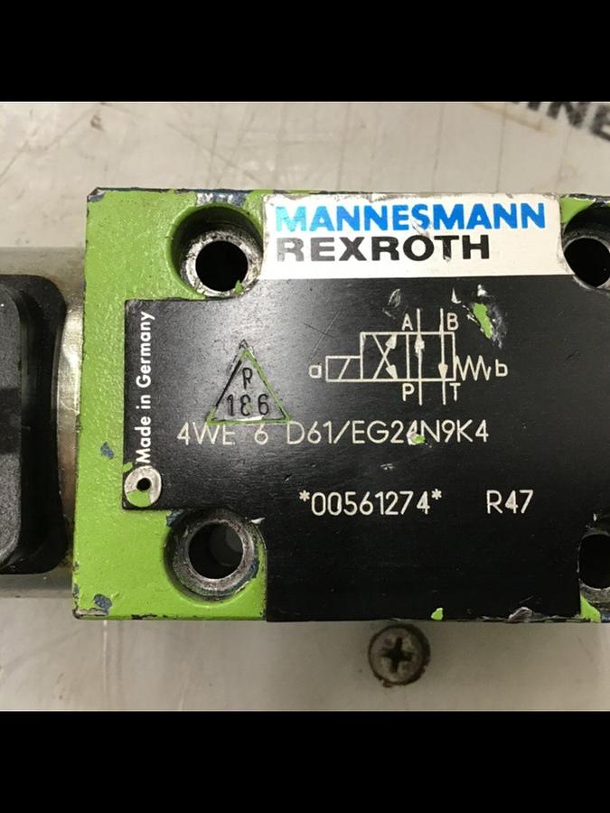Used REXROTH Valve 4WE6D61EG24N9K4 USED