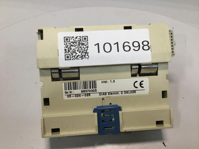Used SIGMATEK Terminal Base Module DKL025 05-024-025 #101698