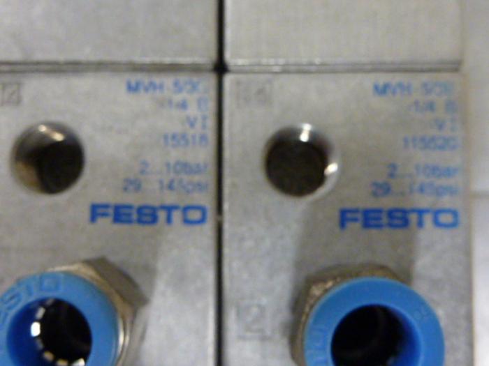 Used FESTO Control Block / Valve Terminal IFB8-02 #52813