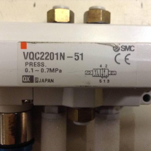 Used SMC Solenoid Valve VQC2201N-51 #89120