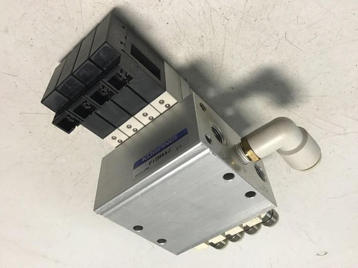 Used KOGANEI Manifold w/ Valves F10M4AJ #120901