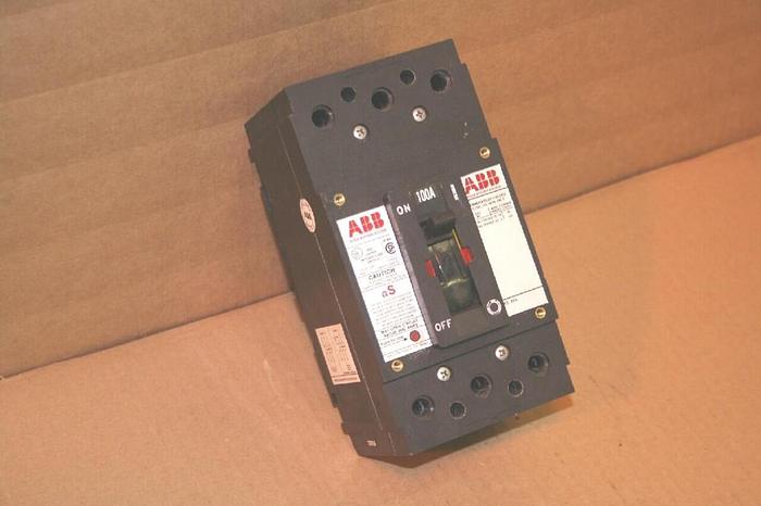 Used ABB 100 Amp Circuit Breaker TYPE ES #12147