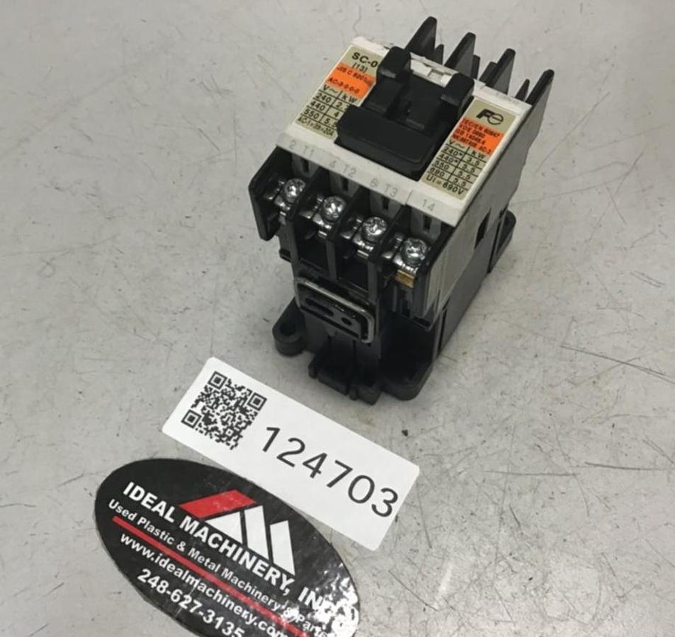 Used FUJI ELECTRIC Contactor SC-0 SC13AA USED