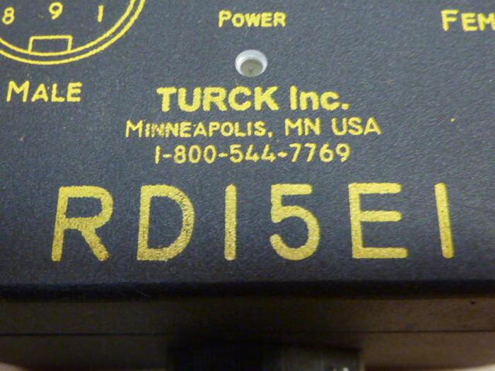 Used TURCK ELEKTRONIK Junction Box VBM160-PX17-0.3M-RSM126 #29767