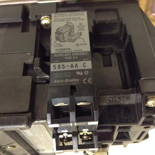 Used ALLEN BRADLEY Contactor 500L-COD93 SER B #79013