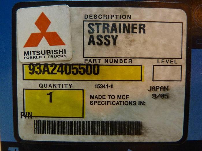 Used MCF Hydraulic Filter 93A2405500 #24257