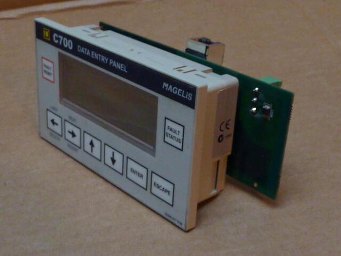 Used SQUARE D Data Entry Panel C700 #25862