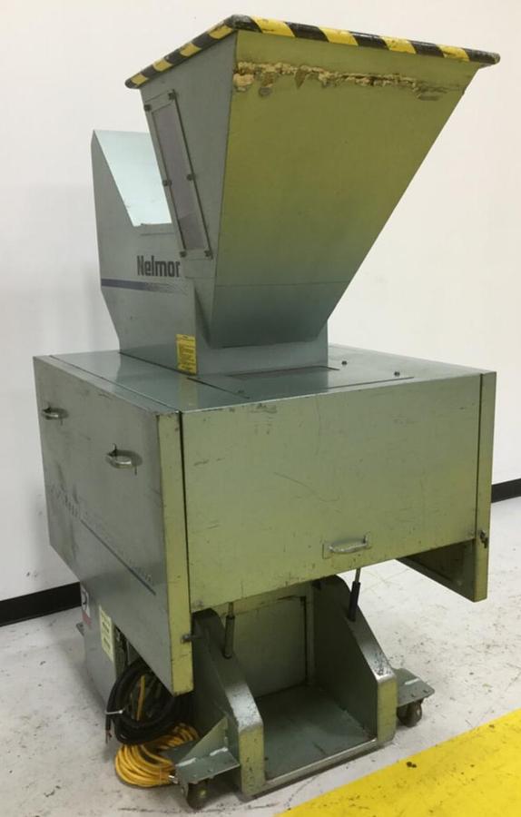 Used NELMOR 5 HP Grinder Granulator RG1012P1 USED