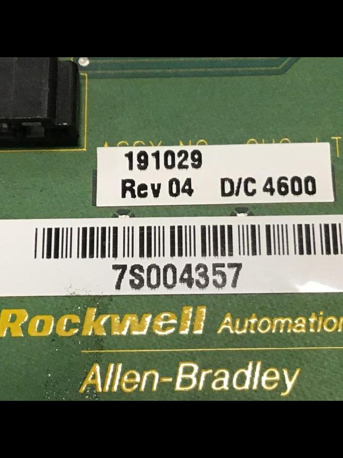 Used ALLEN BRADLEY Keypad Controller Base 191029 Used