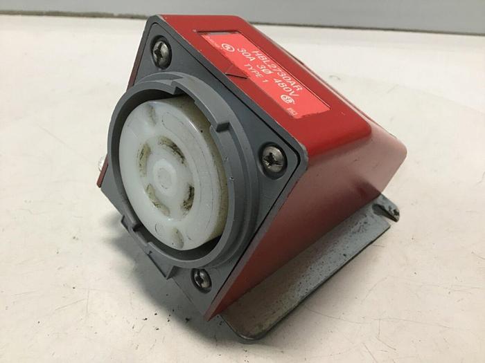 Used HUBBELL Safety Shroud Twist Lock HBL2730AR #116159