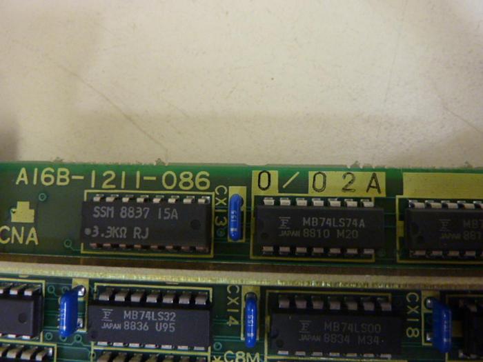 Used FANUC Circuit Board A16B-1211-0860/02A #51386