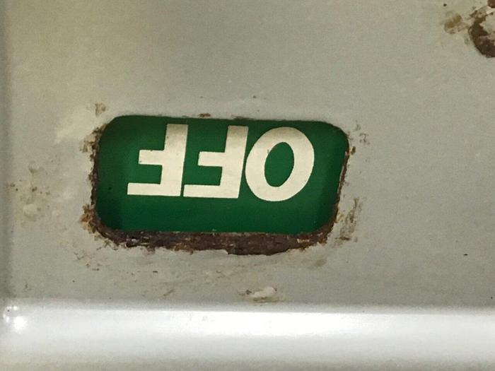 Used ITE SIEMENS 30 Amp Bus Disconnect Switch RV361G #137247