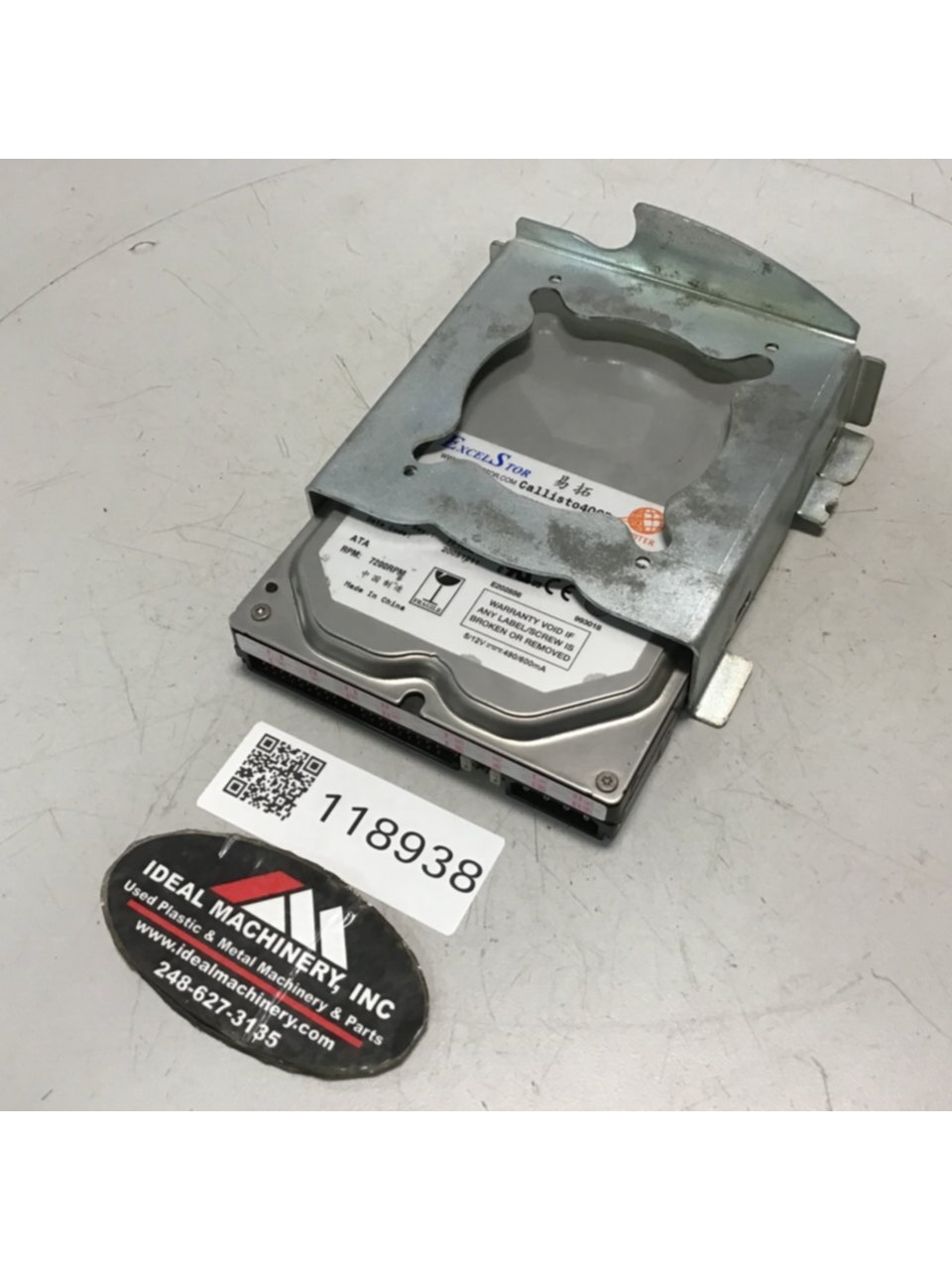 Used EXCEL Hard Drive ESJ840-03 USED