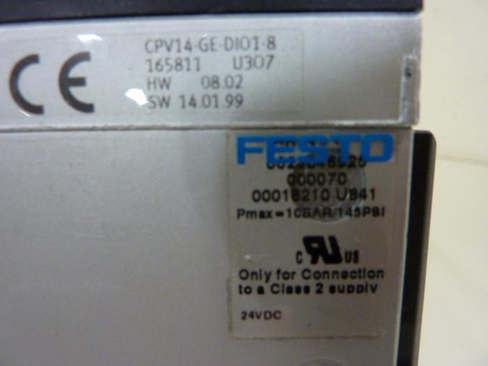 Used FESTO Direct Valve Terminal CPV14-GE-DIO1-8 #54391