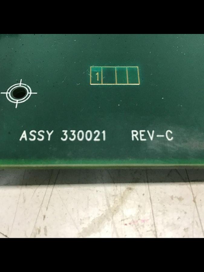 Used VAN DORN Temperature Circuit Board PC330-021 330-021 #143090