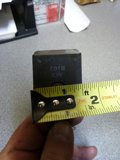 NATIONAL Carbon Brush ACI B107 #3576