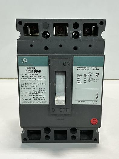 Used GENERAL ELECTRIC TED136100XL