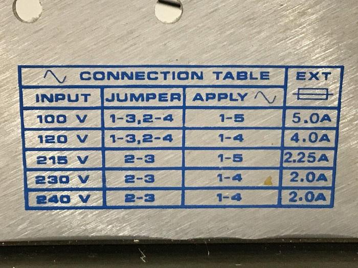 Used CONDOR Power Supply HDCC150W-A+ #120658