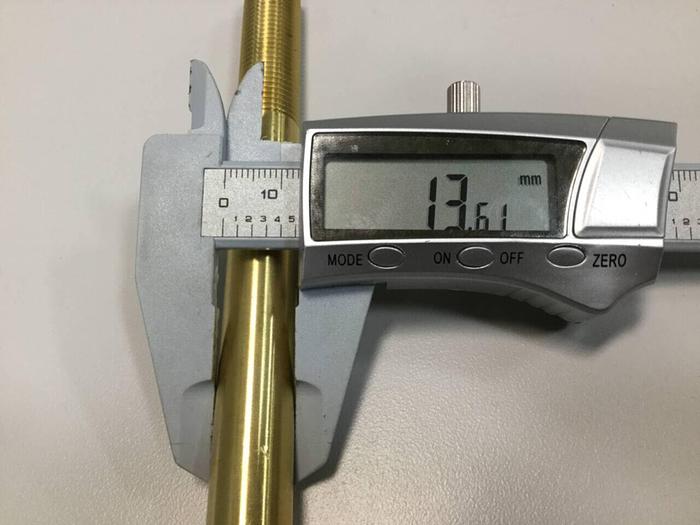 GENERIC Mold Coupling Brass Extension 252 X 7 #92086