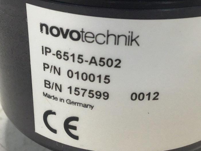 Used NOVOTECHNIK Rotary Transducer IP-6515-A502 #132426