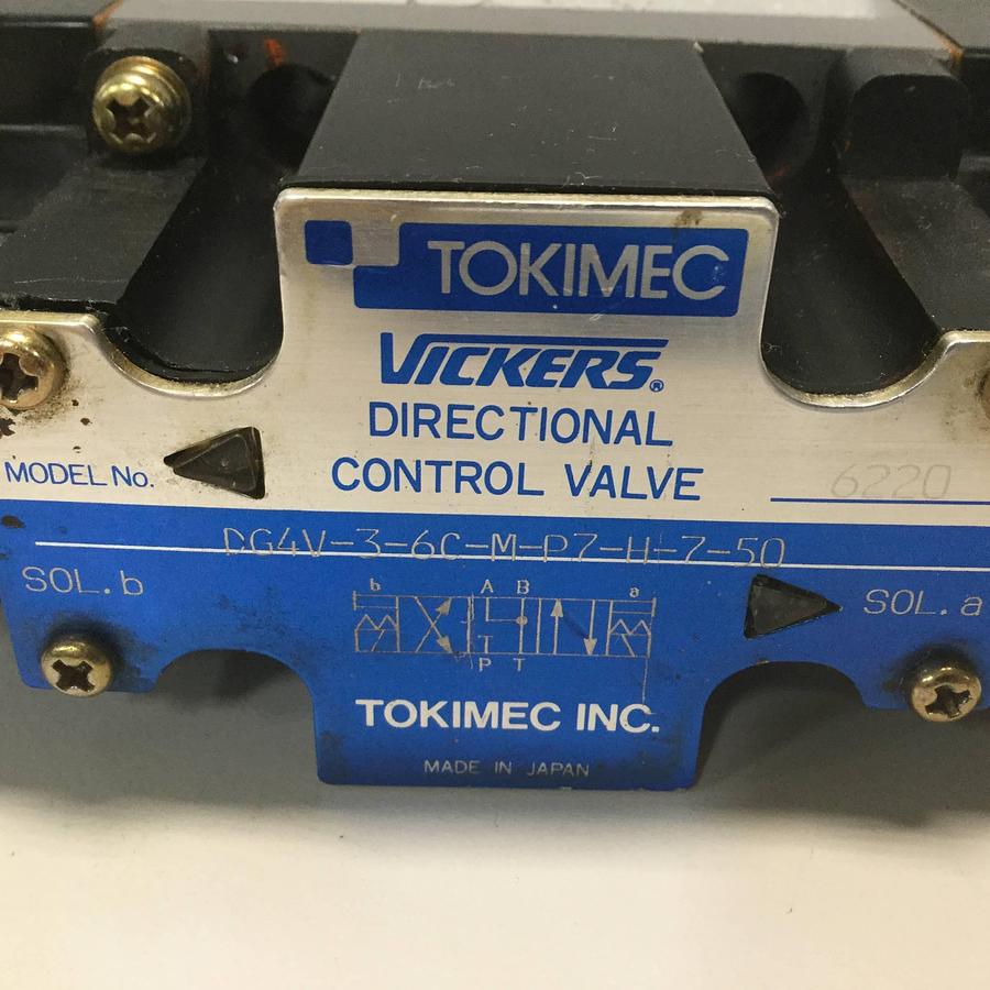 Used VICKERS Directional Control Valve DG4V36CMP7H750 USED