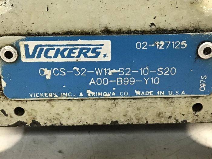 Used VICKERS Valve DG4V-3S-7A-M-U-HL7-60-EN490 Used