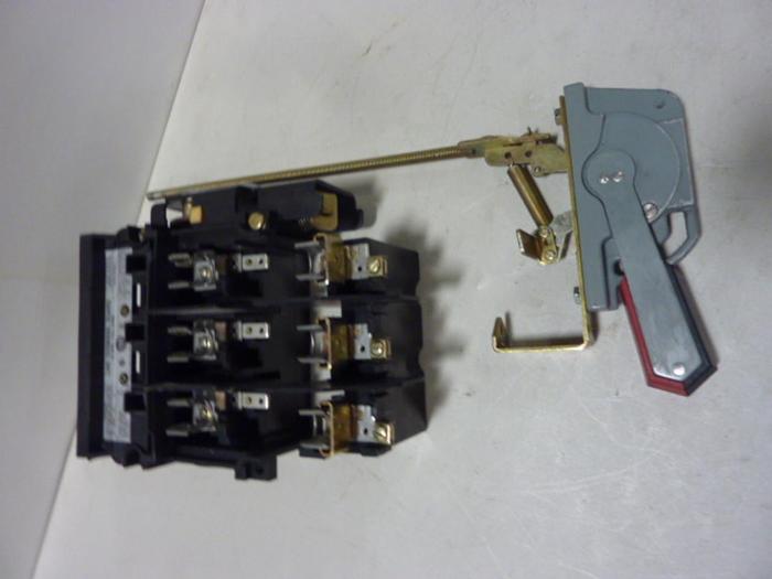 Used ALLEN BRADLEY 30 Amp Disconnect Switch 1494V-DS30 SER A #57397