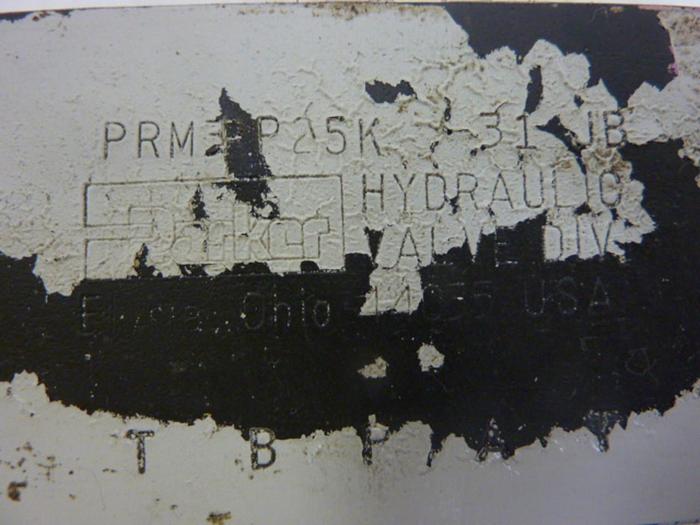 Used PARKER Hydraulic Valve PRM3PP25K31 JB #51648