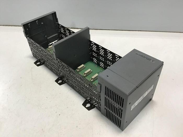 Used ALLEN BRADLEY Power Supply, Slot Rack 1746-P2 SER C / 1746-A10 SER B #118397